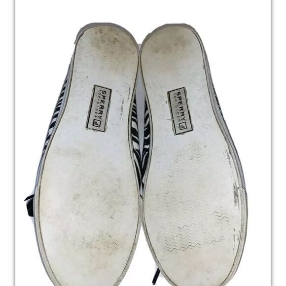 Sperry zebra print boat shoes size 7 - Picture 6 of 7
